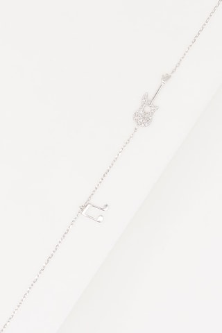 Pulsera Pan - Oro blanco y diamantes