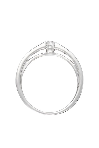 Anillo Toute la vie - Oro blanco y diamantes