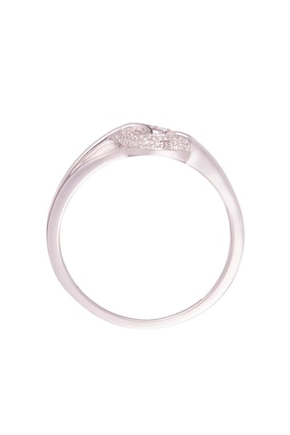 Anillo Evasion - Oro blanco y diamantes