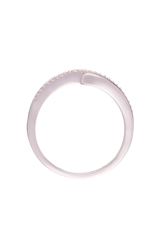 Anillo Eclair - Oro blanco y diamantes