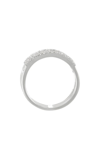 Anillo 6 Rangs - Oro blanco y diamantes