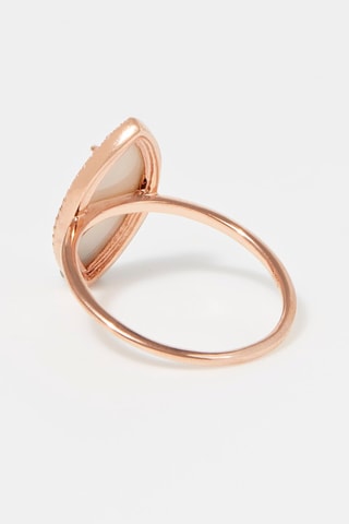 Anillo Iphtimé - Oro rosa y diamantes