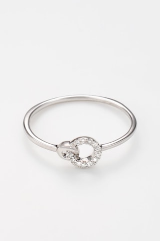 Anillo Jade - Oro blanco y diamantes