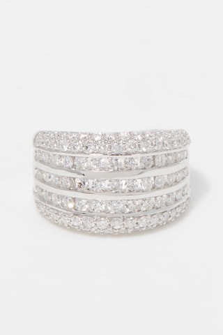 Anillo Poétique - Oro blanco y diamantes