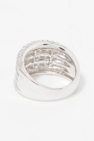 Anillo Poétique - Oro blanco y diamantes