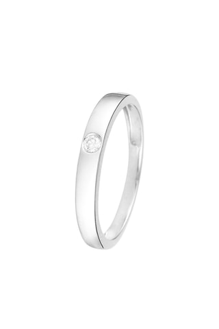 Solitario Alone  -  Oro blanco y diamante