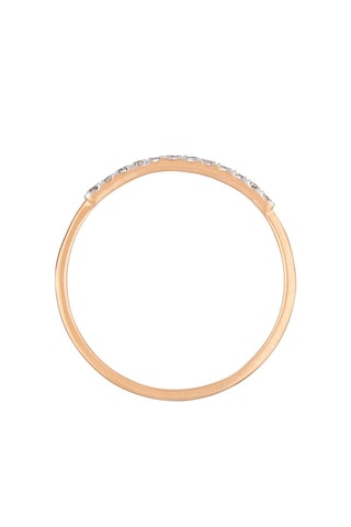 Anillo Symplicity - Oro rosa y diamantes