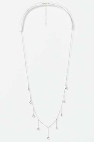 Collar Dynaménè - Oro blanco y diamantes