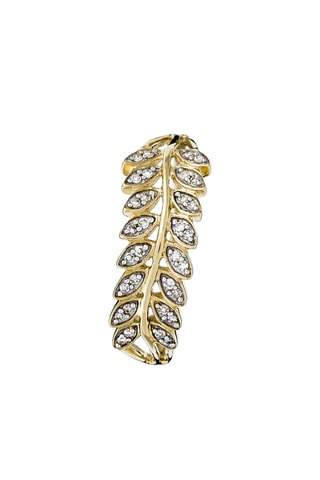 Anillo Feuillage Lumineux - Oro amarillo y diamantes