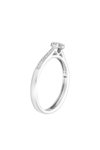 Bague Love, always - Or blanc et diamants