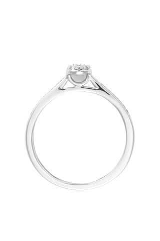 Bague Love, always - Or blanc et diamants