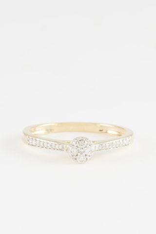 Anillo Love, always - Oro amarillo y diamantes