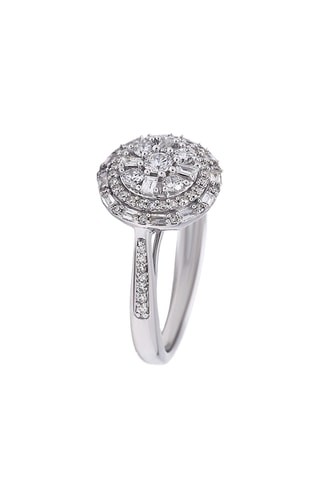 Bague Isaiah - Or blanc et diamants