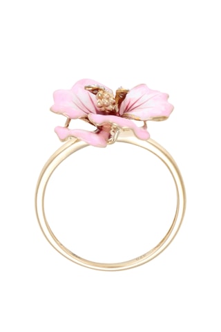 Anillo Rina - Oro amarillo y diamantes