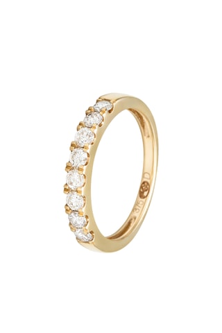 Anillo Rommani - Oro amarillo y diamantes