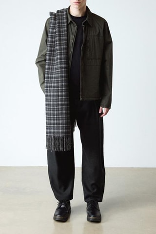 Babies en cuir Crewson - Noir