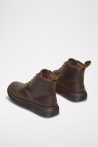 Bottines en cuir Crewson - Marron