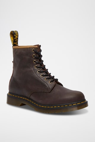 Bottines en cuir Crewson - Marron