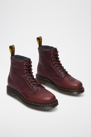 Bottines en cuir 1460 - Bordeaux