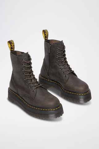 Bottines en cuir Jadon - Noir