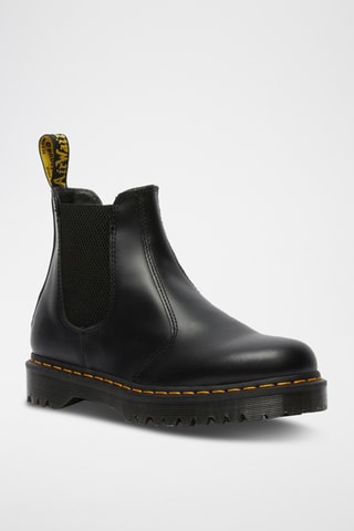 Bottines Chelsea en cuir 2976 - noir