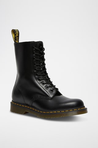 Bottines en cuir Amaayah Lo Orleans - Noir