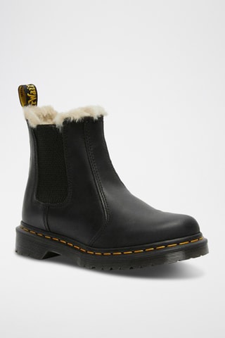 Boots Chelsea en cuir 2976 Black Smooth - Noir