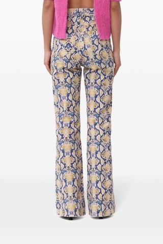 Biologisch Katoenen Jeans - Kobaltblauw en Taupe