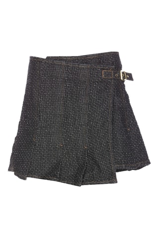 Biologisch Katoenen Wikkelrok - Zwart