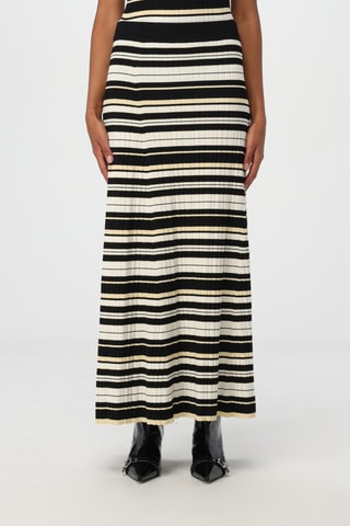 Lange Rok Hoge Taille - Zwart