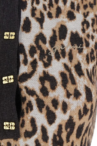 Merinoswollen Top - Beige en Zwart