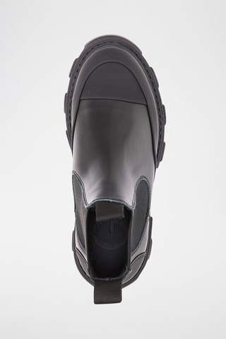 Kalfsleren Chelsea Boots - Zwart