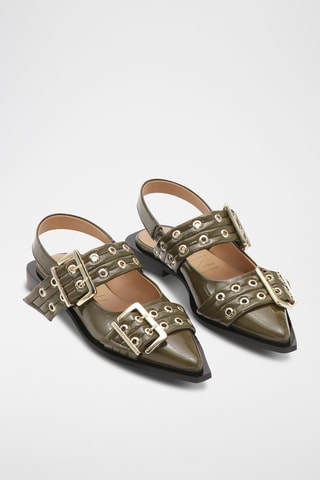 Sandalen - Olijfgroen