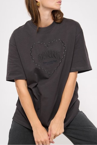 Biologisch Katoenen T-shirt - Donkergrijs