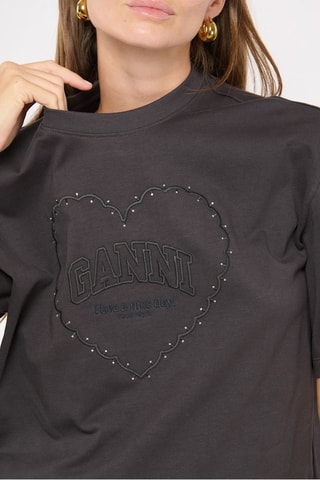 Biologisch Katoenen T-shirt - Donkergrijs