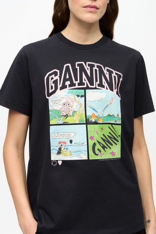 Biologisch Katoenen T-shirt - Zwart