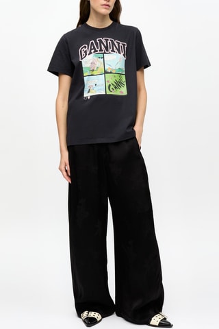 Biologisch Katoenen T-shirt - Zwart