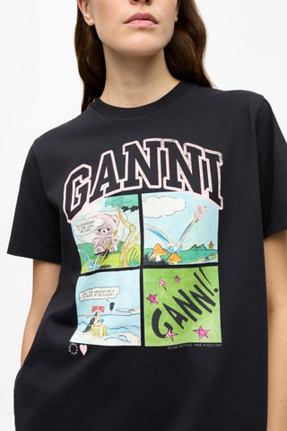 Biologisch Katoenen T-shirt - Zwart