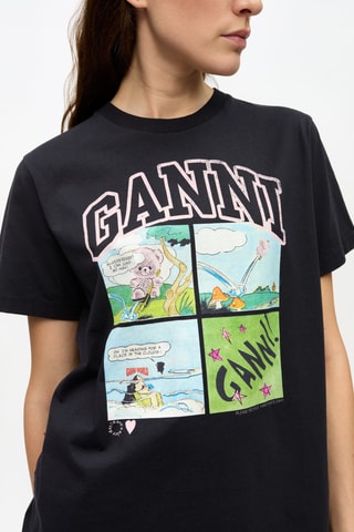 Biologisch Katoenen T-shirt - Zwart