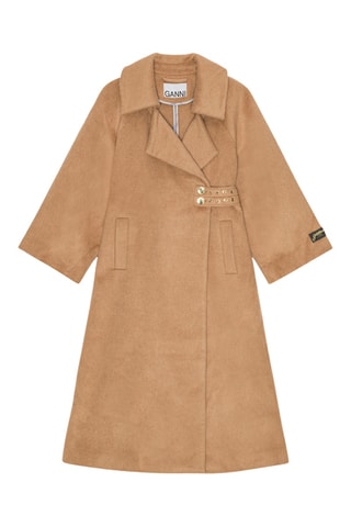 Wollen Jas - Lichtbruin