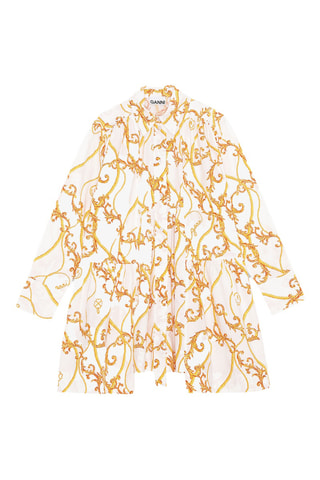 Rechte Biologisch Katoenen Jurk - Ecru