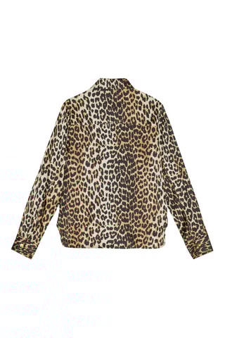 Blouse - Zwart en Bruin