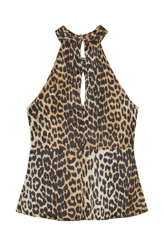 Top - Zwart en Bruin