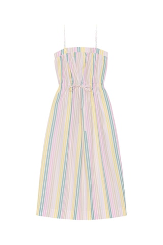 Biologisch Katoenen Midi-jurk - Multicolor