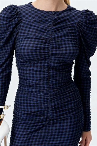 Nauwaansluitende Jurk - Kobaltblauw