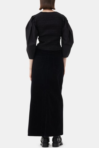 Biologisch Katoenen Top - Zwart