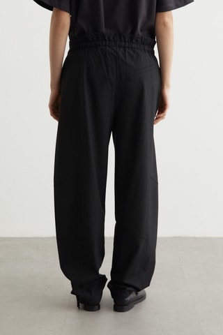 Broek Hoge Taille - Zwart