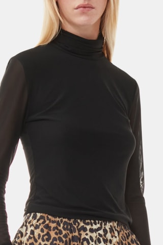 Biologisch katoenen Trapeziumrok - Beige en Zwart