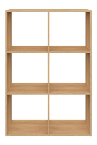 Mueble 6 casilleros Faustine - 60 x 30 x 88 cm 