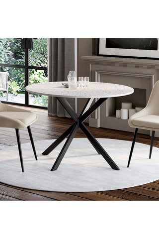 Mesa de comedor Soline - 110 x 76 x 110 cm